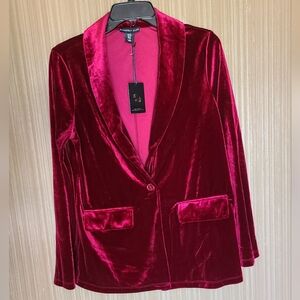 Sincerely Jules Velvet Blazer Size M